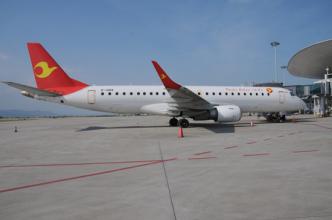 天津航空开通西安=安顺=桂林航线 E190执飞